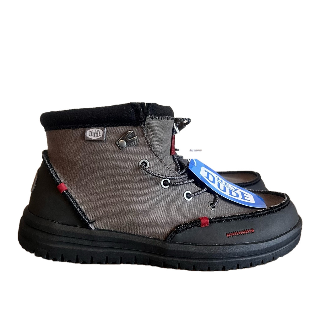 HEY DUDE NEW Men’s Bradley Waxed Canvas Boot Size 9 #476